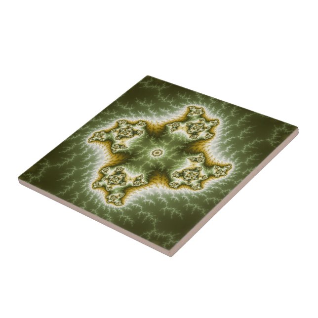 Vegetable Cell - Fractal Art Tile (Side)