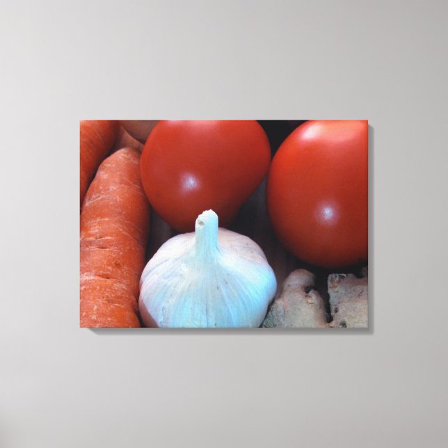 Vegetable delight canvas print (Front)