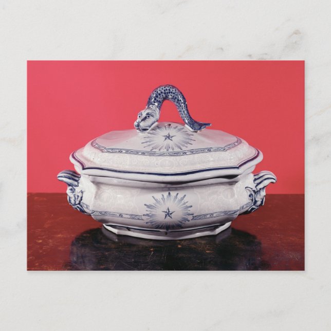Vegetable dish belonging to Carl Linnaeus Postcard (Front)