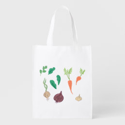 Vegetable Farmers Market Tote Bag