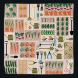 Vegetable Garden Bandana<br><div class="desc">Vegetable Garden Bandana</div>