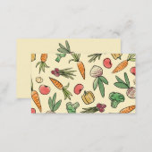 Vegetable Garden Business Card (Front/Back)