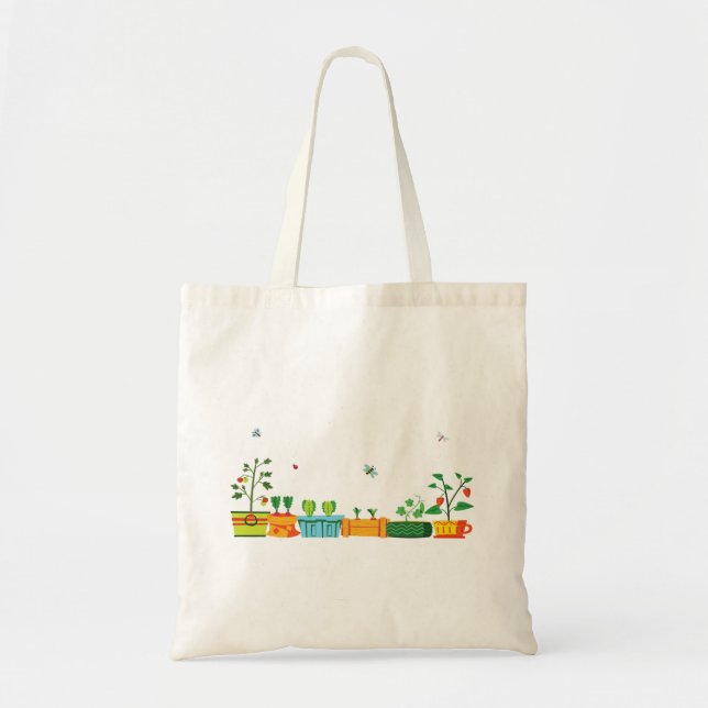 Vegetable garden haven tote bag (Front)