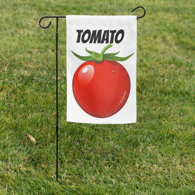 Vegetable Garden Marker  Garden Flag (In SItu)