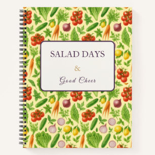 Vegetable Garden Notebook — Soft Lemon