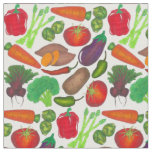 Vegetable Garden Produce Greenmarket Veggies Fabric