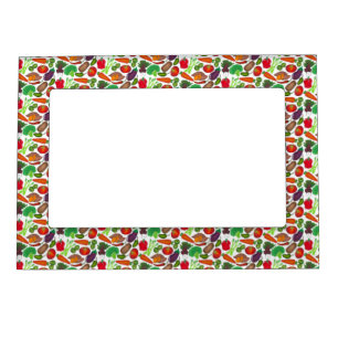 Vegetable Garden Produce Greenmarket Veggies Magnetic Frame