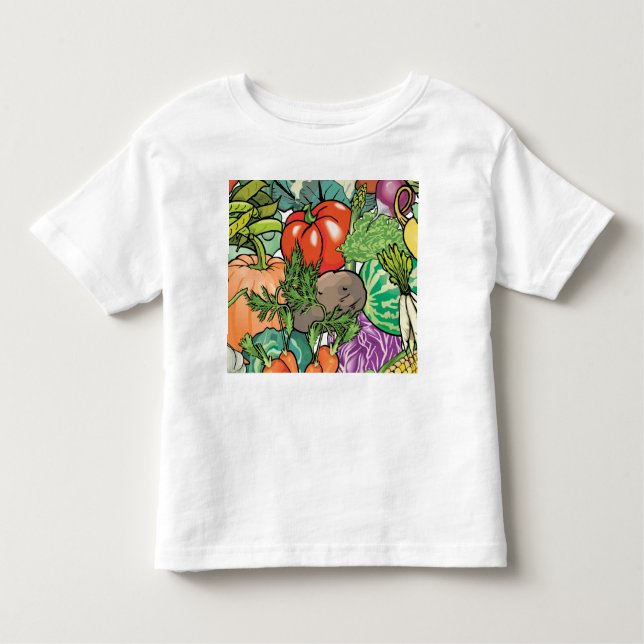 Vegetable Gardener Toddler T-shirt (Front)