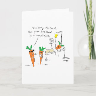 Vegetable Get Well Card