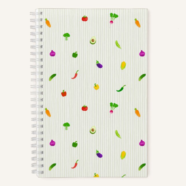 Vegetable Green Notebook (Front)