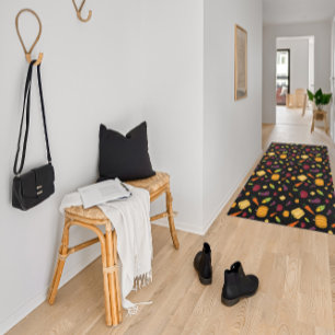 Vegetable harvest thanksgiving pattern  outdoor rug