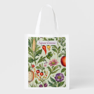Vegetable Jamboree Grocery Bag