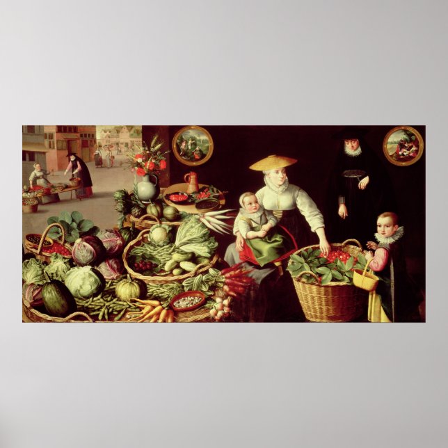 Vegetable Market Poster (Front)