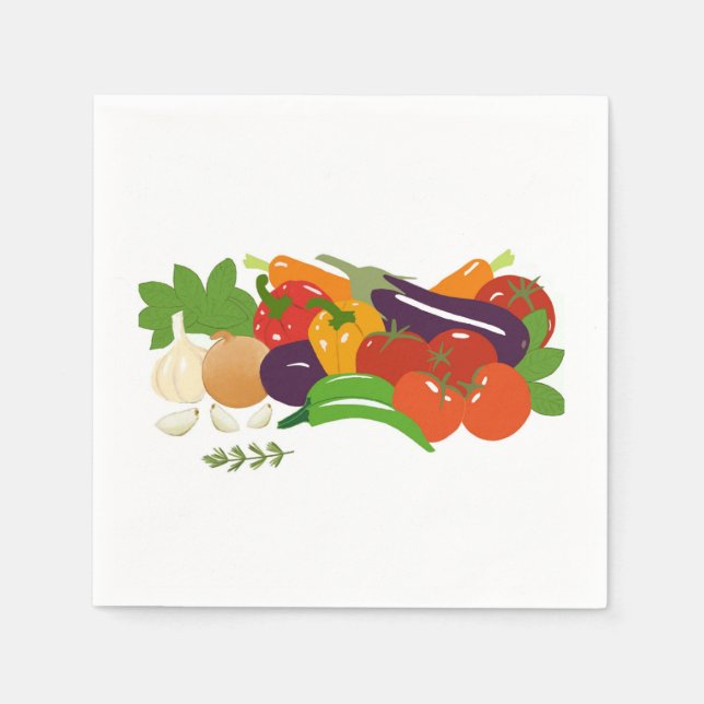 Vegetable Napkins (Front)