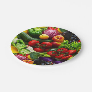 vegetable paper plates