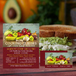 Vegetable Selection, Cooking Classes Advertising Flyer<br><div class="desc">Vegetable Selection,  Cooking Classes Advertising Flyers By The Business Card Store.</div>