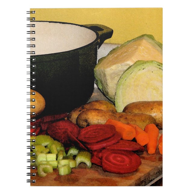 Vegetable Soup Notebook (Front)