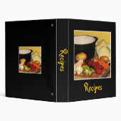 Vegetable Soup Recipes 3 Ring Binder (Background)