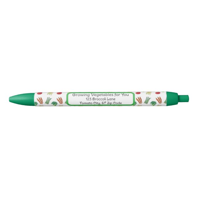 Vegetable themed pens for business (Front)