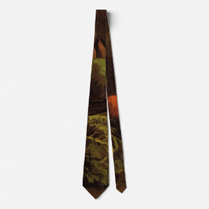 Vegetables and Fruit by Vincent van Gogh Neck Tie