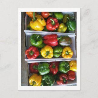 Vegetables at the Amish Market Postcard