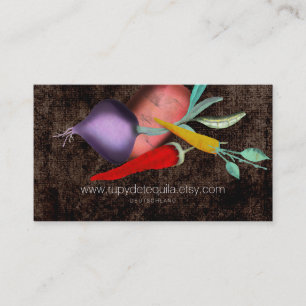 Vegetables Business Card
