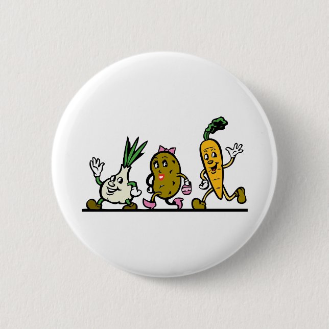 Vegetables Button (Front)