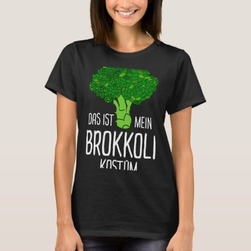 Vegetables Carnival Costume Broccoli T_Shirt