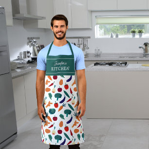 Vegetables Custom Kitchen Unisex Apron