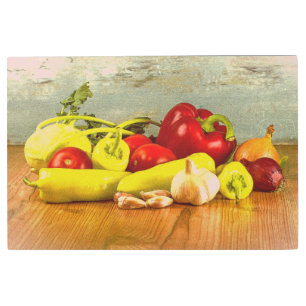 "Vegetables" Cute Photo. Buy Now Metal Print
