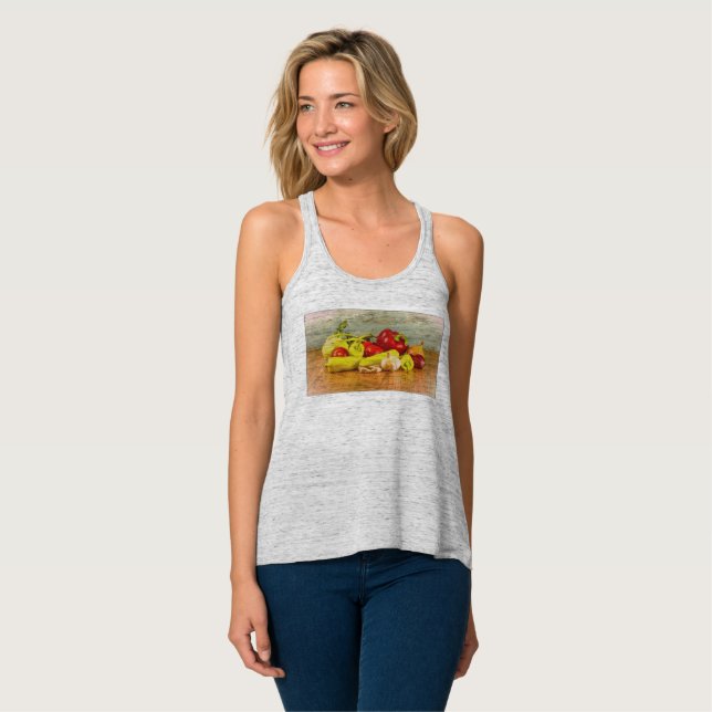 "Vegetables" Cute Photo. Buy Now Tank Top (Front Full)