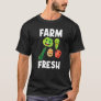 Vegetables For Men Women Fruit Veggies Gardening P T-Shirt