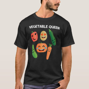 Vegetables For Women Mom Healthy Lifestyle Food T-Shirt