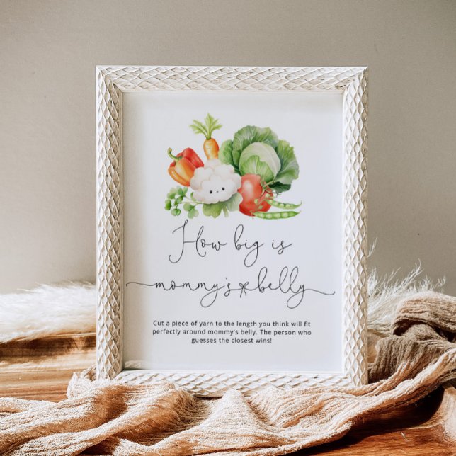 Vegetables garden how big is mommy's belly game poster (Creator Uploaded)