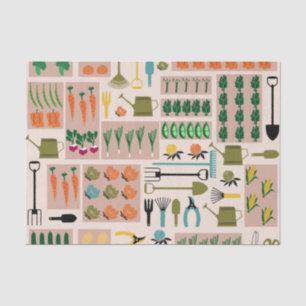 Vegetables Garden Tissue Paper