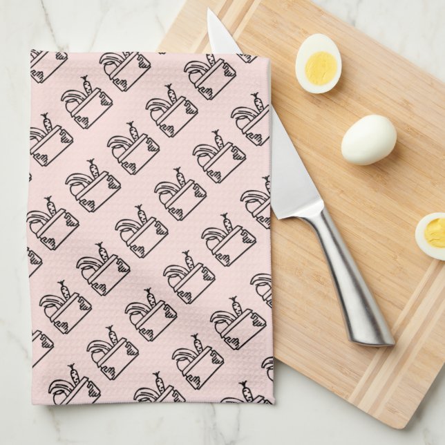 Vegetables Kitchen Towel (Quarter Fold)