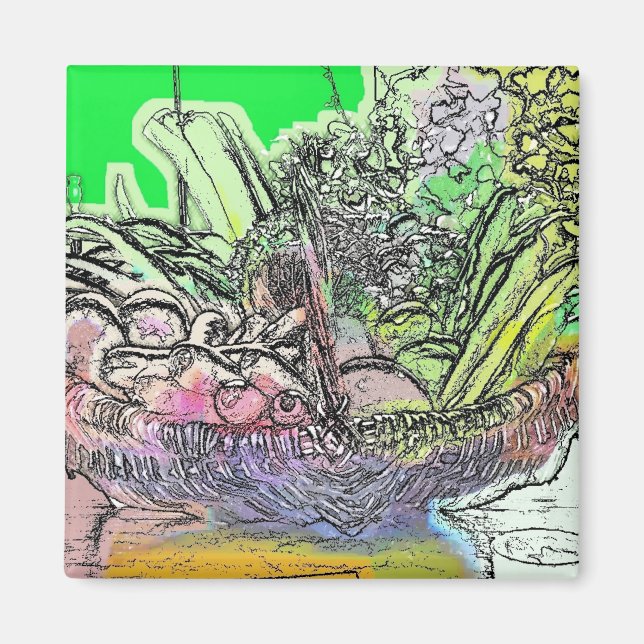 VEGETABLES MAGNET (Front)