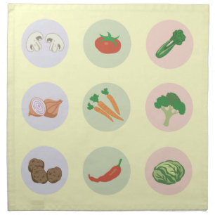 Vegetables Napkin