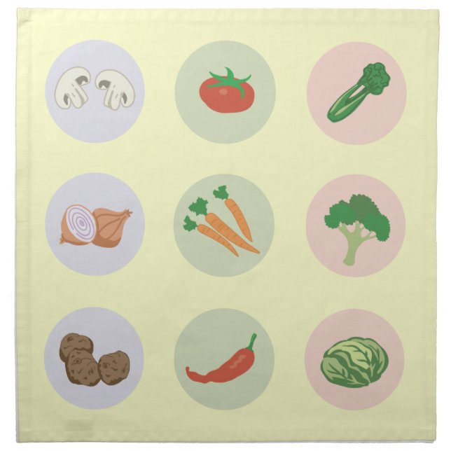 Vegetables Napkin (Front)