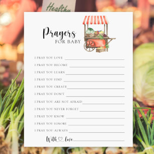Vegetables - Party game prayers for baby
