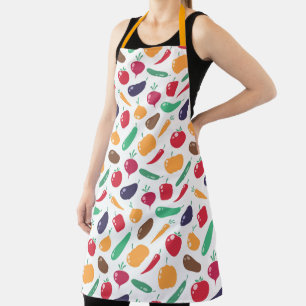 Vegetables Pattern Apron