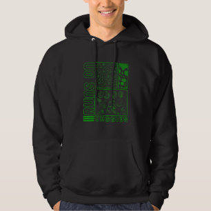 Vegetables Runs On Veggies Vegan Eating Healthy P Hoodie