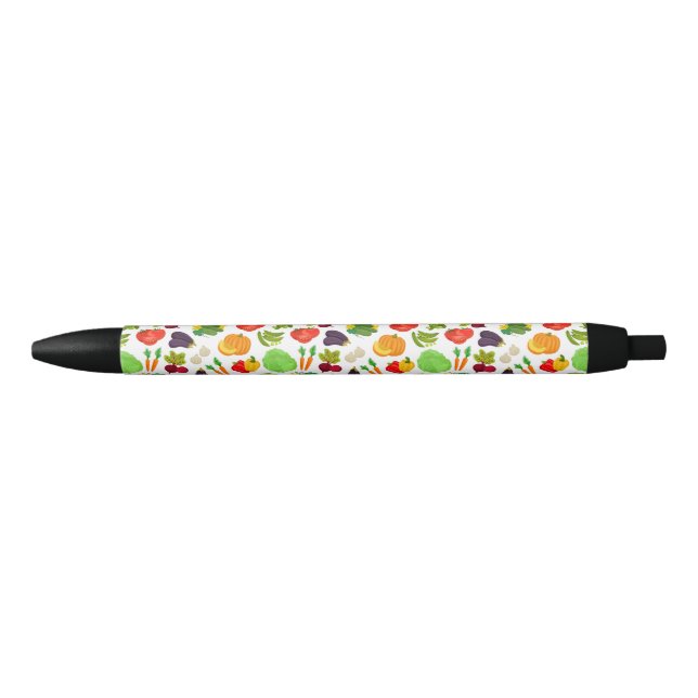 Vegetables Seamless Vegan Pattern Pen (Front)