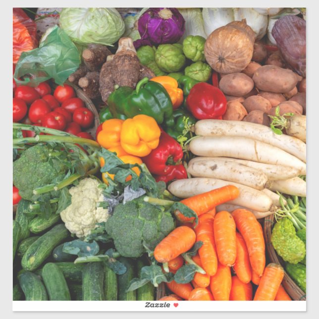 Vegetables Sticker (Sheet)