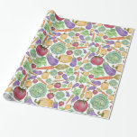 Vegetables! Wrapping Paper at Zazzle