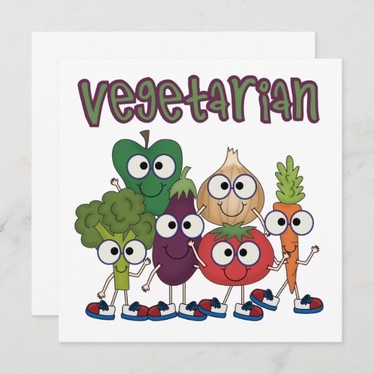 Vegetarian (Front/Back)