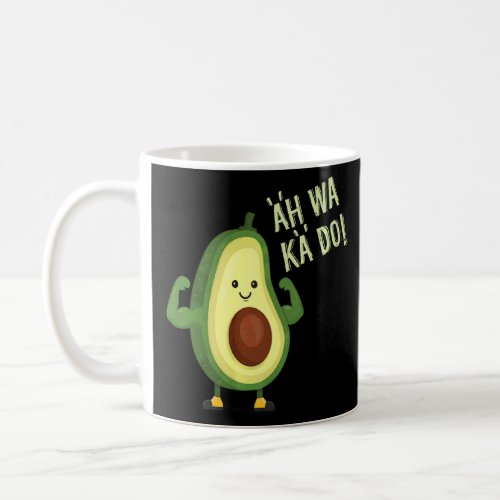 Vegetarian Avocado Guacamole Toast Healthy Fat Gre Coffee Mug