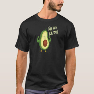 Vegetarian Avocado Guacamole Toast Healthy Fat Gre T-Shirt