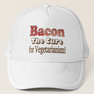 Vegetarian Bacon Trucker Hat
