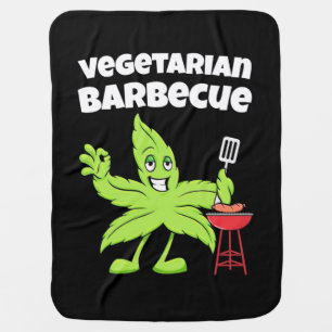 Vegetarian Barbecue Baby Blanket